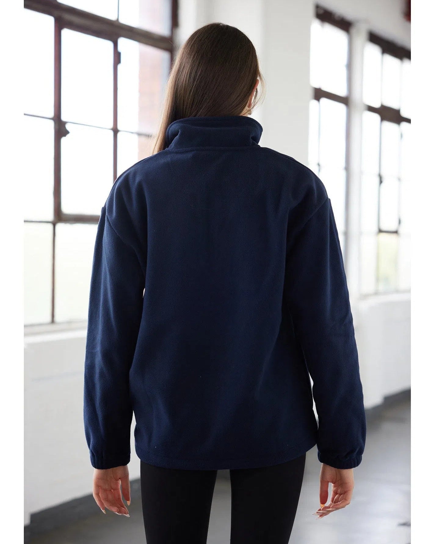 Courchevel Ski Club Fleece Navy Jacket