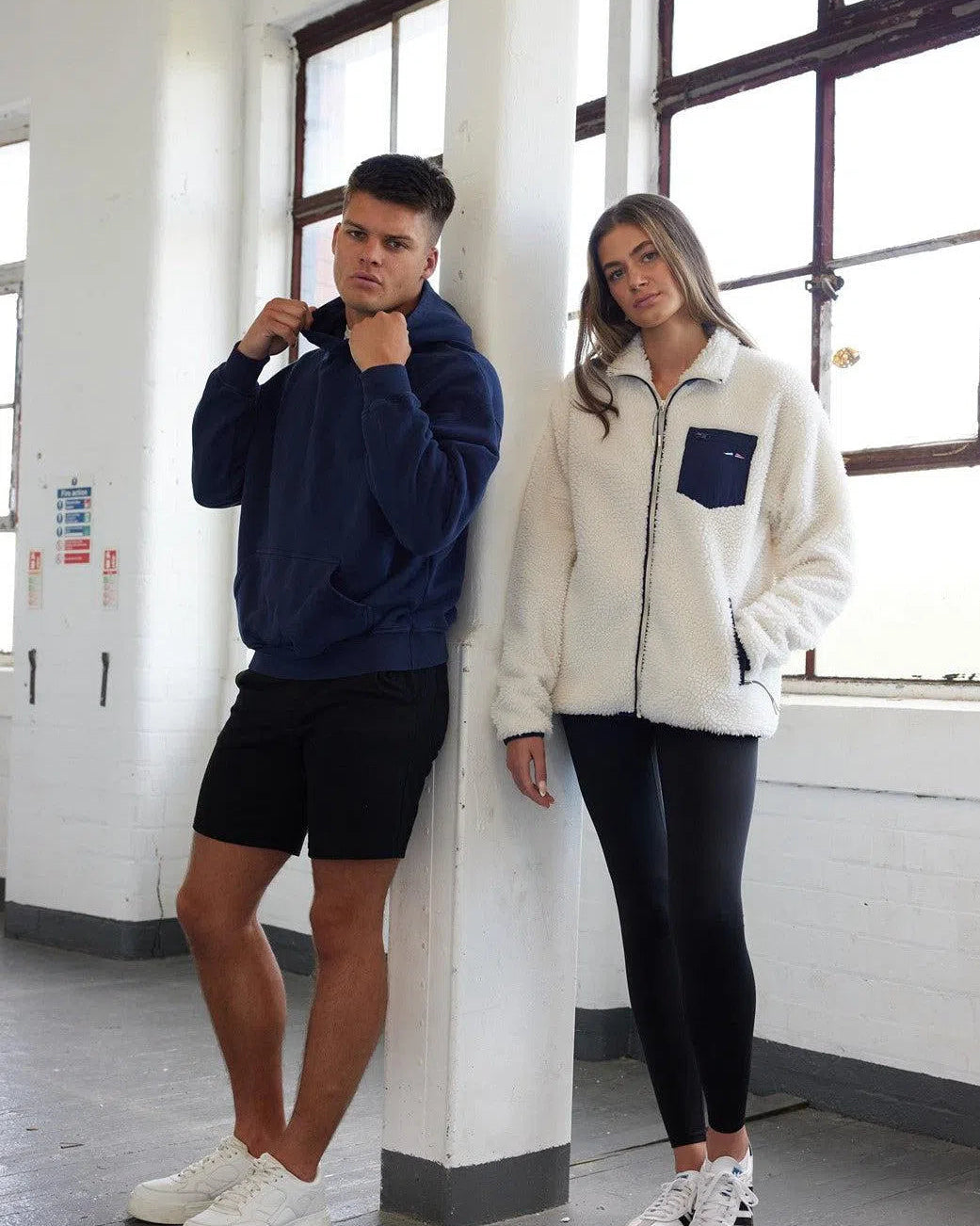 Sherpa Full Zip Fleece Fleece Cream