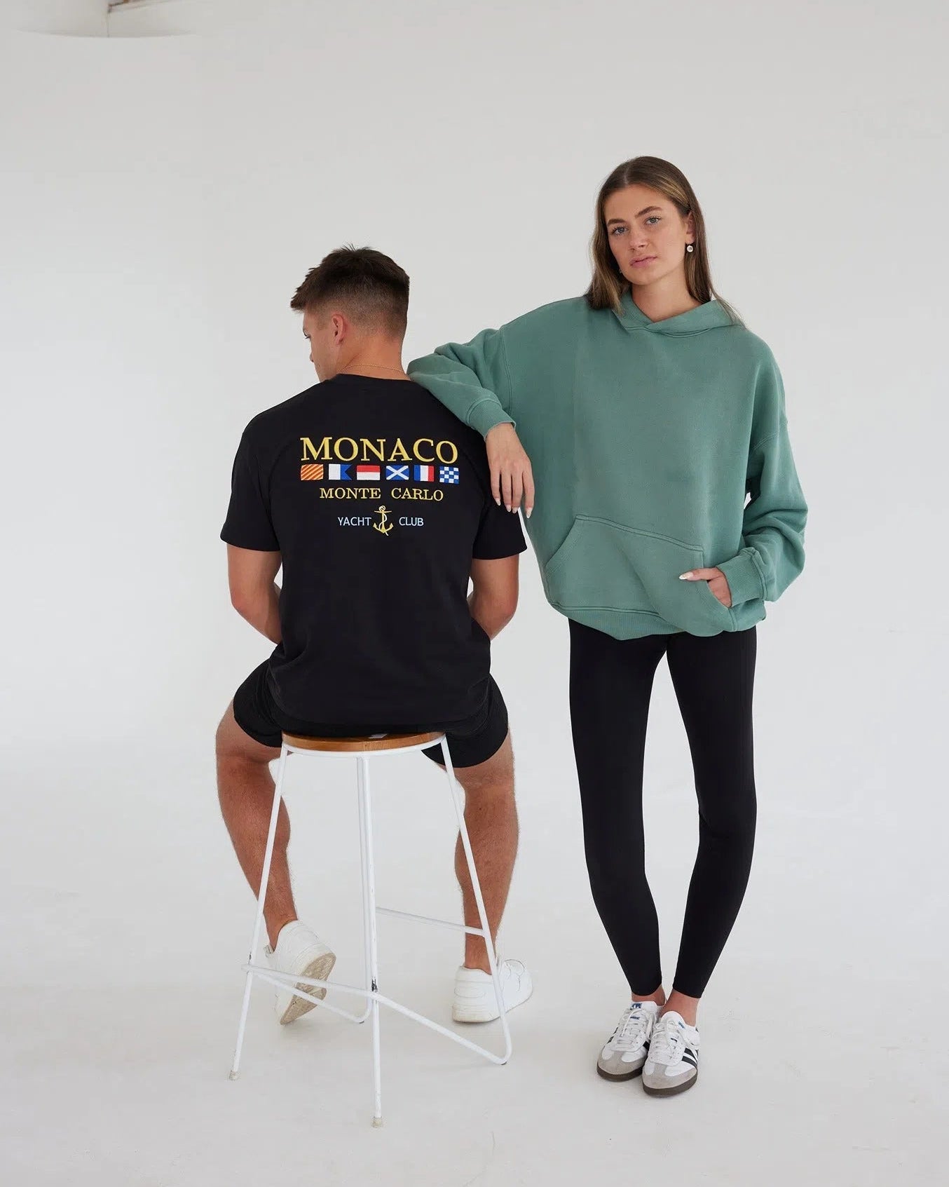 Monaco T-Shirt Black