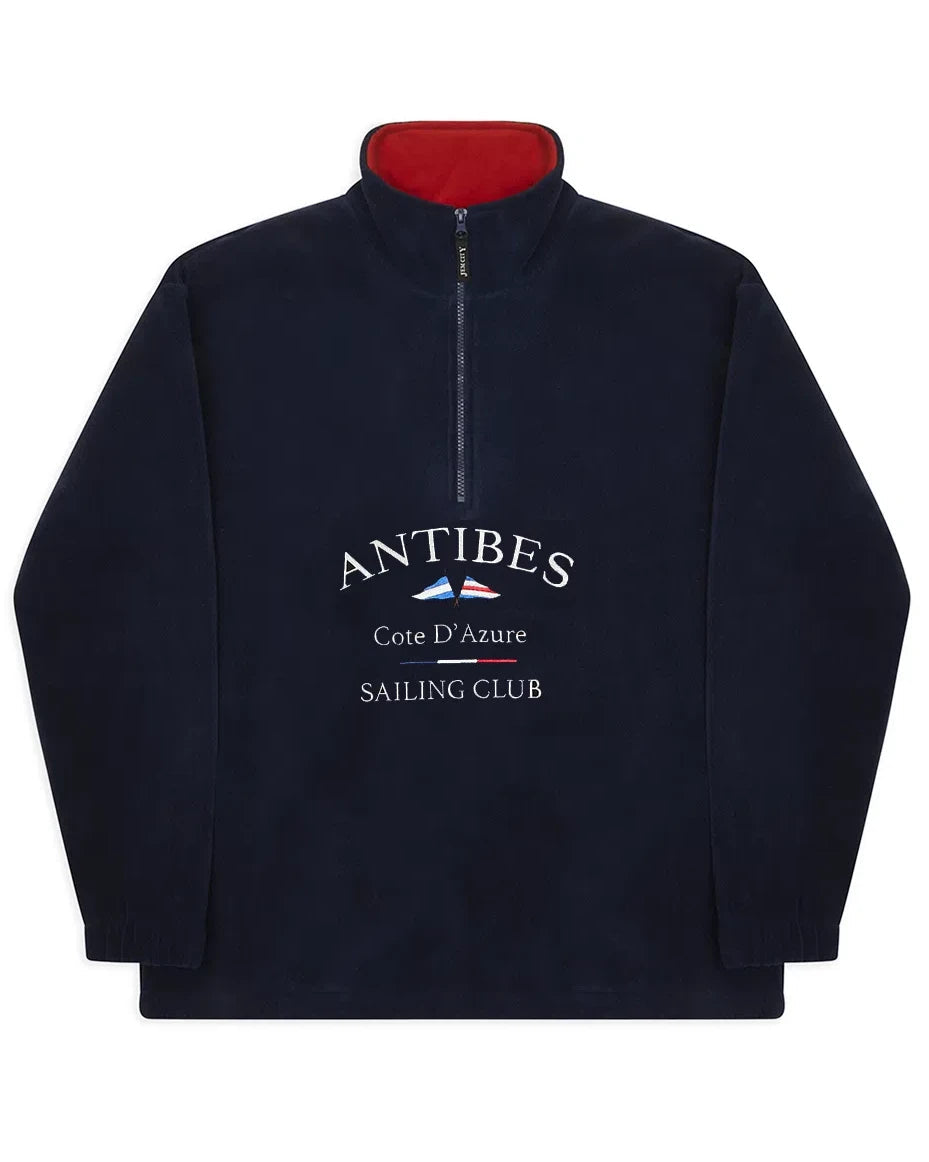 Antibes Fleece Navy Jacket