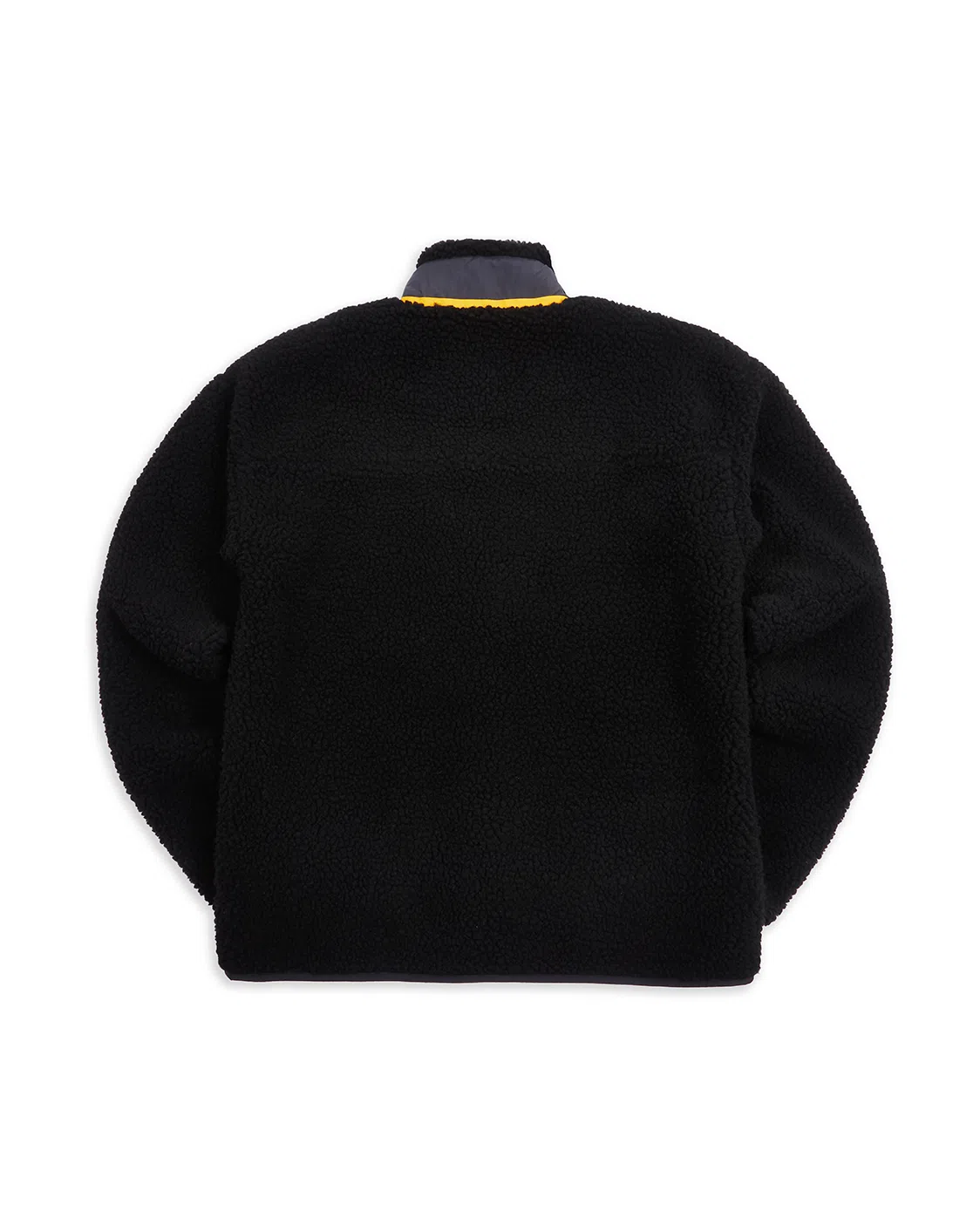 Sherpa Full Zip Fleece Black Jacket