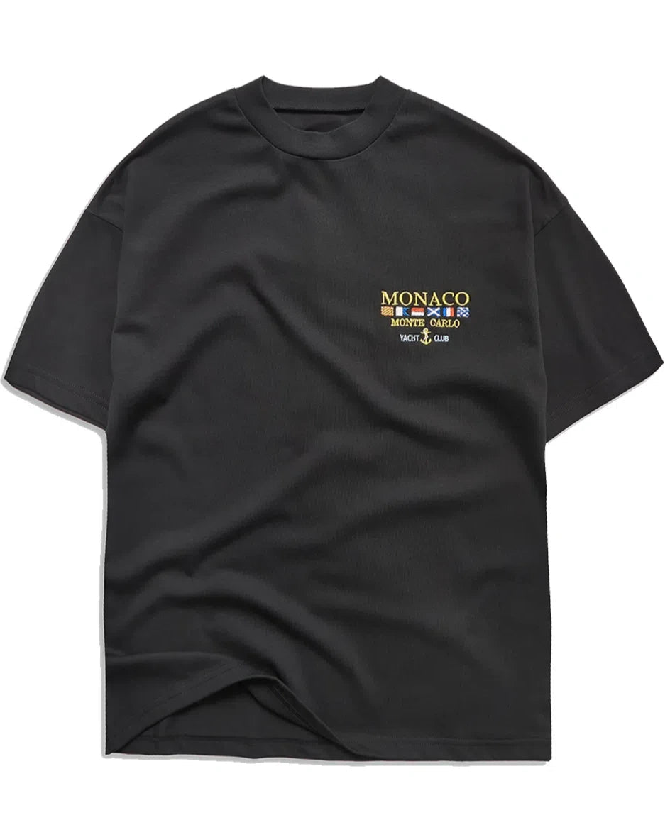 Black Monaco Small Logo T-Shirt