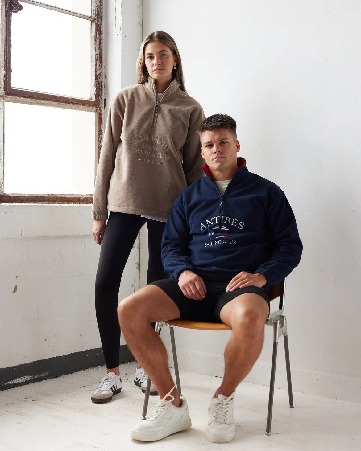 Antibes Fleece Navy Jacket
