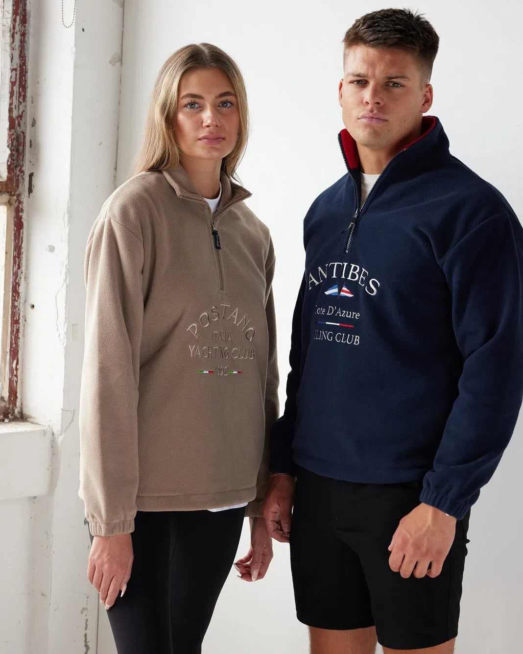 Antibes Fleece Navy Jacket