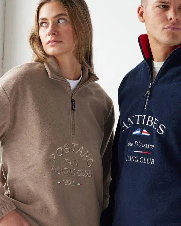 Positano Yacht Fleece Beige Jacket