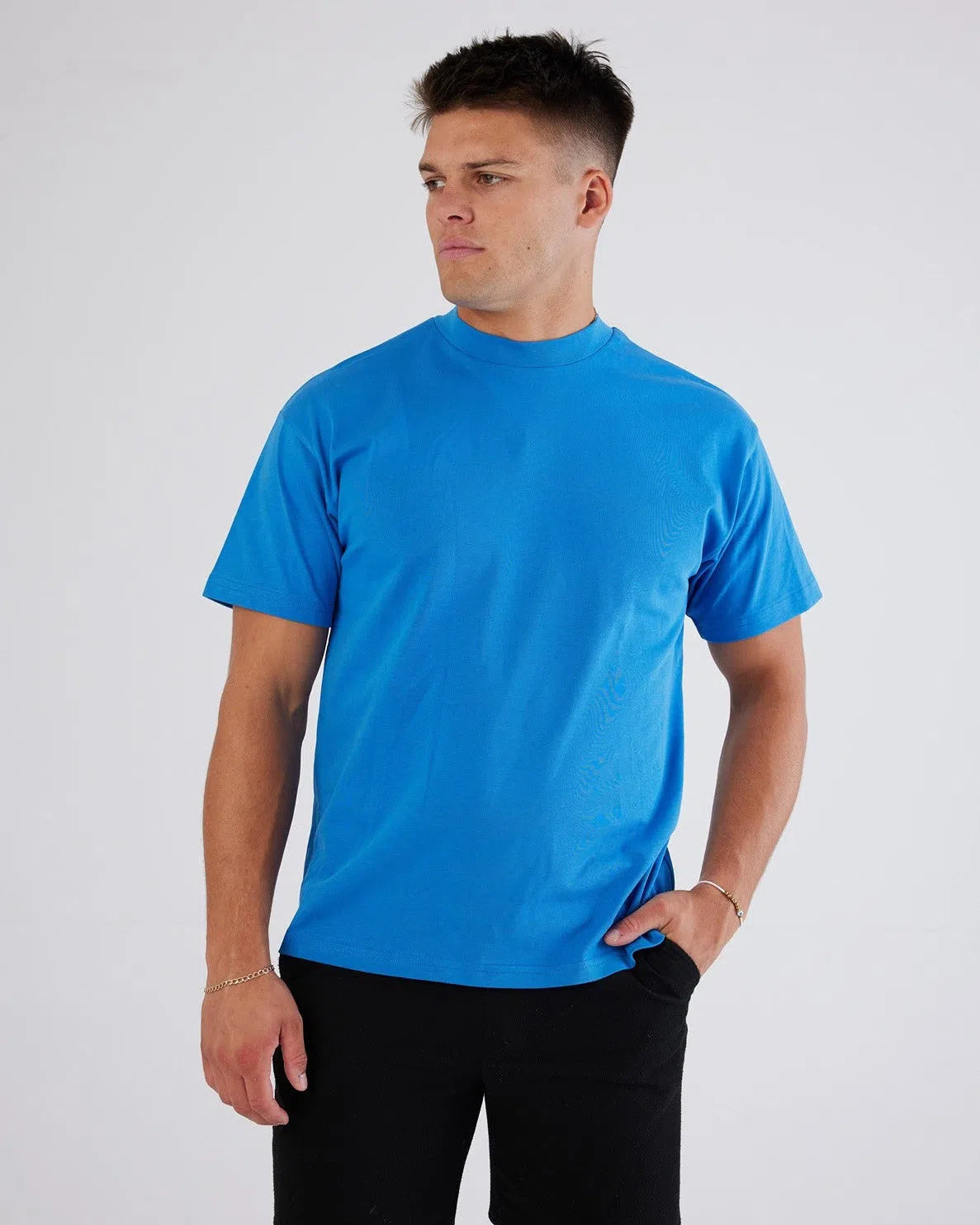 Blue Positano Big Logo T-Shirt