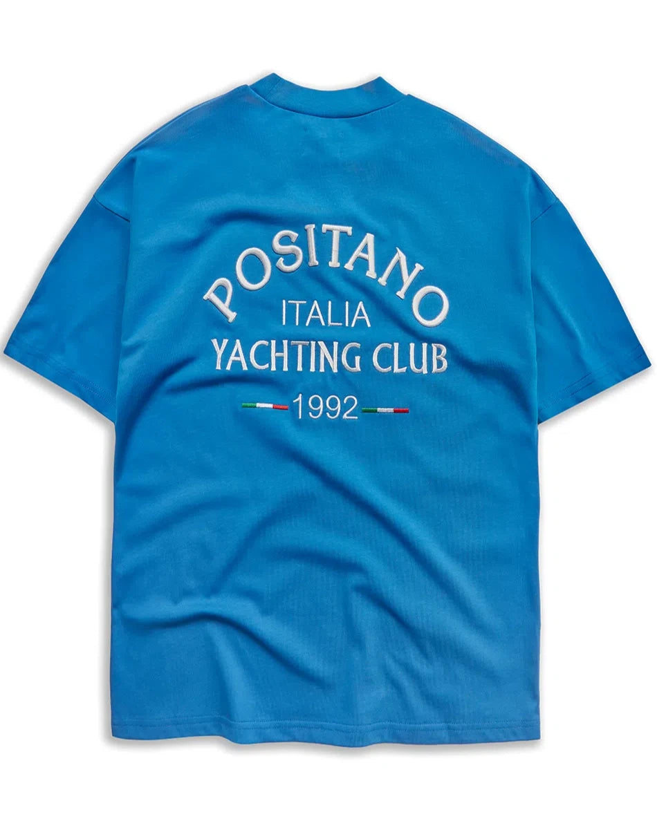 Blue Positano Big Logo T-Shirt
