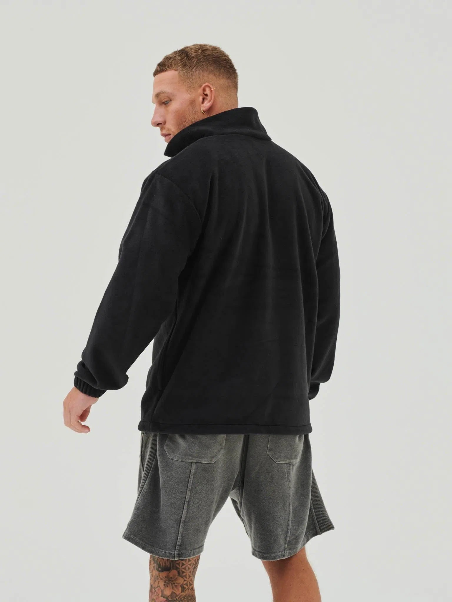 Hong Kong Golf Fleece Black