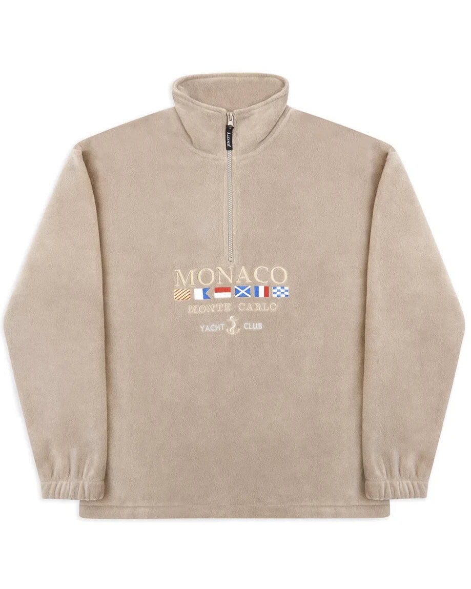 Monaco Vintage Fleece Beige Jacket