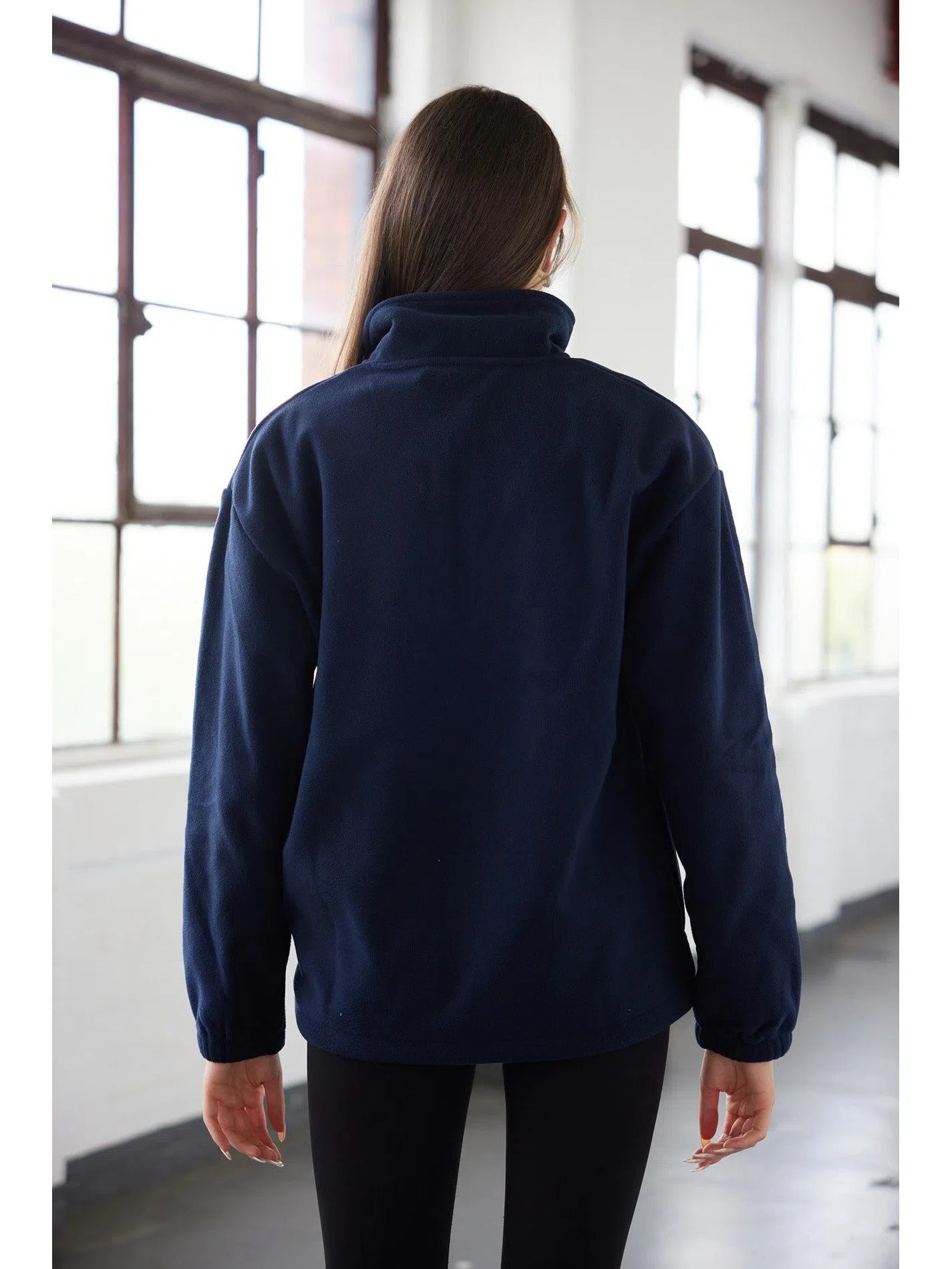 Courchevel Ski Club Fleece Navy Jacket