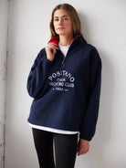 Positano Yacht Fleece Navy Jacket