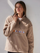 Monaco Vintage Fleece Beige Jacket