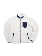Sherpa Full Zip Fleece Fleece Cream