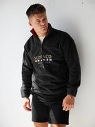 Monaco Vintage Fleece Black Jacket